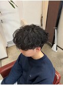 シャドウパーマ（メンズ/パーマ/眉毛）