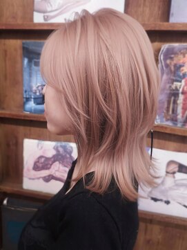 ブロック ジャポン(bloc japon) くびれミディハッシュカットミルクティーベージュペールベージュ