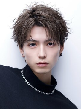 リップス 表参道店(LIPPS) スパイキーフェザーショート毛流れセンターパート韓国ヘア