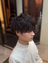 ロルド シェリ(Rold Cheri) 【山本智文】ツイストスパイラルパーマメンズマッシュ