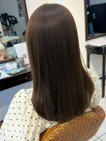 ディフィーノ 赤坂(DIFINO)&nbsp;縮毛矯正/髪質改善/透明感オリーブグレージュ