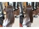 アース 大宮宮原店(HAIR&MAKE EARTH)の写真/髪質改善にこだわった縮毛矯正♪クセ・うねりを整えながら、自然な艶と柔らかな手触りの美髪を実現★