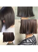 bibito 誰でも似合う切りっぱなしボブ