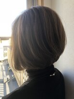 オーシャン(Ocean)&nbsp;[OCEAN Hair&Life]大人ボブ×グレージュ×３Ｄカラー☆