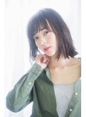 20代 30代 大人ボブ 可愛い 大人 簡単 小顔 スタイリング 黒髪