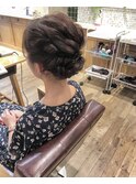結婚式 二次会 卒業式 成人式 着物ヘア 向ヶ丘遊園 登戸 可愛い
