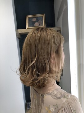 エイトタマプラ たまプラーザ店(EIGHT tamapla) 【EIGHTたまプラ】デザインカラー_切りっぱなしボブ