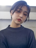 アカ(ACA)&nbsp;【ACA】イルミナカラー伸ばしかけバングショート