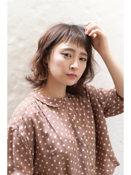 ヘアリゾート粋 ドゥオ 新宿南口店(dua) ヘアリゾート粋dua新宿南口店*黒田麻実子*大人可愛い無造作ボブ*