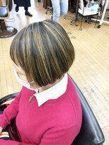 ベル(BELL)&nbsp;ヘアマニキュアにハイライト♪【BELL桜新町/用賀】