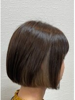 ヴェイスサロン(Vase Salon)&nbsp;刈り上げセンターパートクラゲヘアーオリーブグレー48