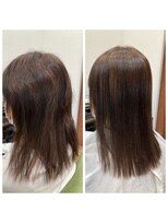 ヘアーグラン(Hair Gran.)&nbsp;縮毛矯正施術例