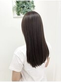 ラベンダーアッシュカラー・ツヤストレート