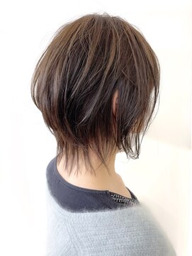 リアン(Lian) 【パーマ】ウルフショートレイヤーのパーマスタイル