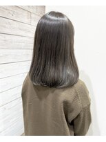 ベルクープス 天王寺店(Belle Coupes) 【BelleCoupes】アッシュグレージュ 透明感カラー 韓国風