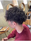 スパイラルパーマ