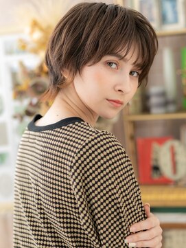 カバーヘア イヴ 戸頭店(COVER HAIR EVE) 外国人風ウルフナチュラルマッシュヘア―a戸頭20代30代40代