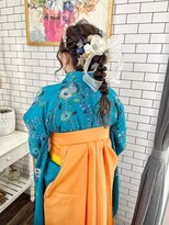 リール(THE RIRE.)&nbsp;＊THE  RIRE. 卒業式×袴ヘア＊