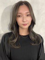 オリンテ バイ レシッド 表参道(orente by rcid)&nbsp;orente 表参道斜めバングセピアシルキーべージュ