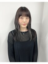 シュク 高円寺(SYUK)&nbsp;【 kanna 】顔まわりレイヤー/姫カット/イヤリングカラー