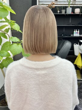 チュダック(ChuDuck) 韓国風《ミルクティー》ハイトーン/ケアブリーチ/ダブルカラー