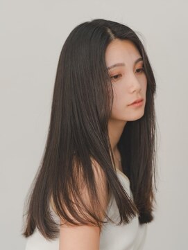 アンダーバーホワイト 静岡店(_WHITE) 黒髪ストレート