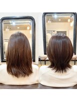 エトネ ヘアーサロン 仙台駅前(eTONe hair salon) 大人女性30代40代スタイル☆ミディアム