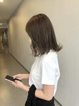 ヘアーメイクブランニュー セントラル 西大寺店(hair make Brand new central) ぷつっとカット オリーブベージュ