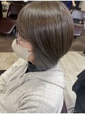 白髪ぼかしインナーカラー