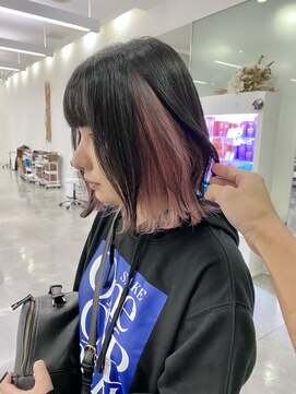 カッツ 駅家店(CUT S) インナーホワイトピンク