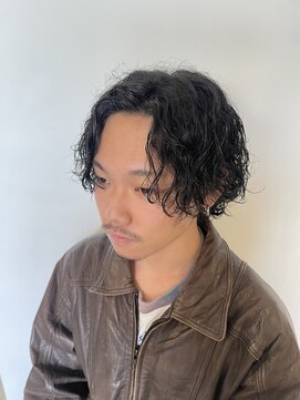 ニアウ 伊勢崎連取店(Niau) メンズパーマスパイラルパーマ