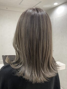 ネックス 表参道本店(nex) nex表参道明るい白髪染めナチュラルベージュ30代40代50代60代