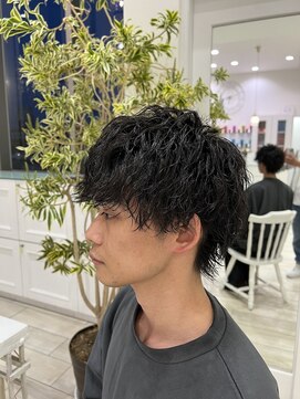 タブー 岐阜店(TABOO) マッシュウルフ　ツイストスパイラルパーマ