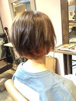 美容室 フィックス ショートのインナーカラーも可愛いですよ~