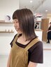 【イマオカミズキ指名限定】似合わせカット＋カラー＋Aujua4step