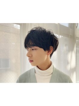 《綾瀬駅3分》《メンズカット\4000～》ご自宅でも楽にスタイリングしやすい好印象styleに☆