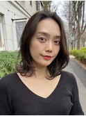 ミディアムヘア 広尾 レイヤーカット 恵比寿 30代 大人ヘア