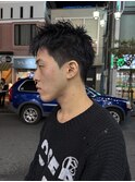 メンズスパイキーショート/パンクショート/加藤玲