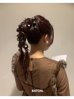 バトン(BATON)&nbsp;お呼ばれツインポニー