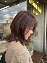 ディスコヘアー ベッロ(DISCO HAIR bello) ハイライトで立体感！
