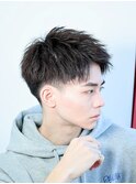 かっこよくなれるツーブロックショート