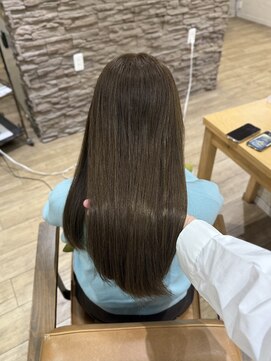 ヘア カンパニー トワ 千葉店(TOWA) 千葉/千葉駅/ブリーチなし/ダブルカラー/透明感/ヘッドスパ/韓国