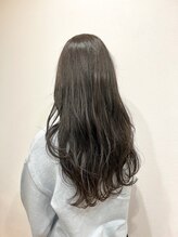 キャリカ(carica) ロング×グレー
