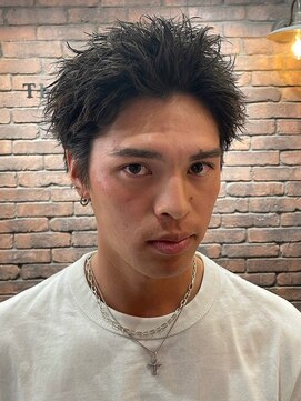 ザ ワンアンドオンリー シズオカ(The one and only. Shizuoka) Men’s/フェザーパーマ/サーフカール/ニュアンスデザイン