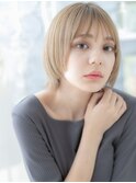 透明感ミルクティーアッシュ小顔ウルフカットc6上尾10代20代30代