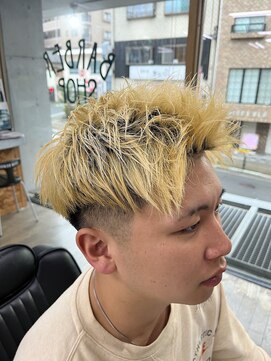 ファクトリーバーバーショップ(FACTORY barber shop) スパイキーショート