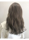 アッシュグレージュ/グレージュ/赤み消しカラー/透明感カラー