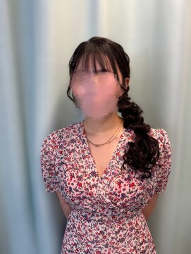 マーズ(Hair&Make Mars+) サイド編みおろし