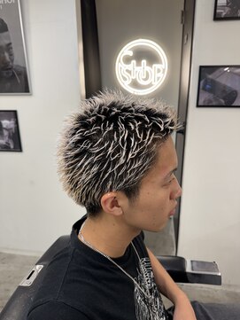 ザチョップショップ キチジョウジ(THE CHOP SHOP KICHIJOJI) フェード　スパイキーショート　メンズカット　メンズヘア
