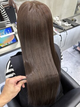 ザ パス 大名店(the path) ココアベージュ/透明感カラー/髪質改善トリートメント